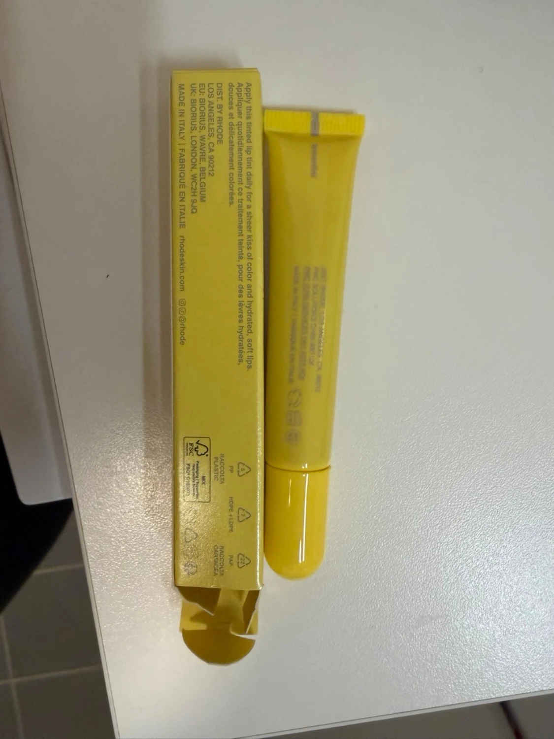 Rhode Peptide Lip Tint gul - 1