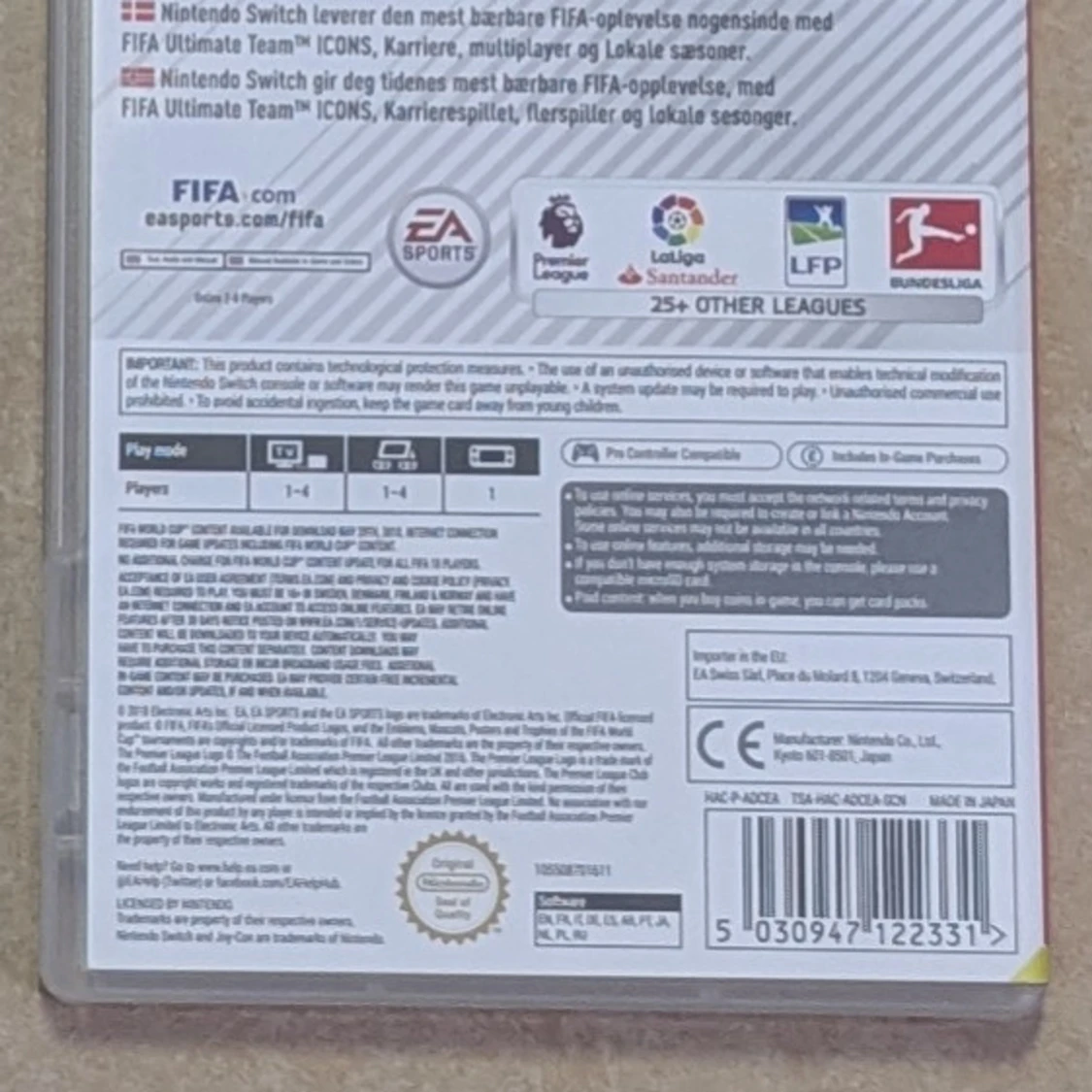 FIFA 18 Nintendo Switch - 3