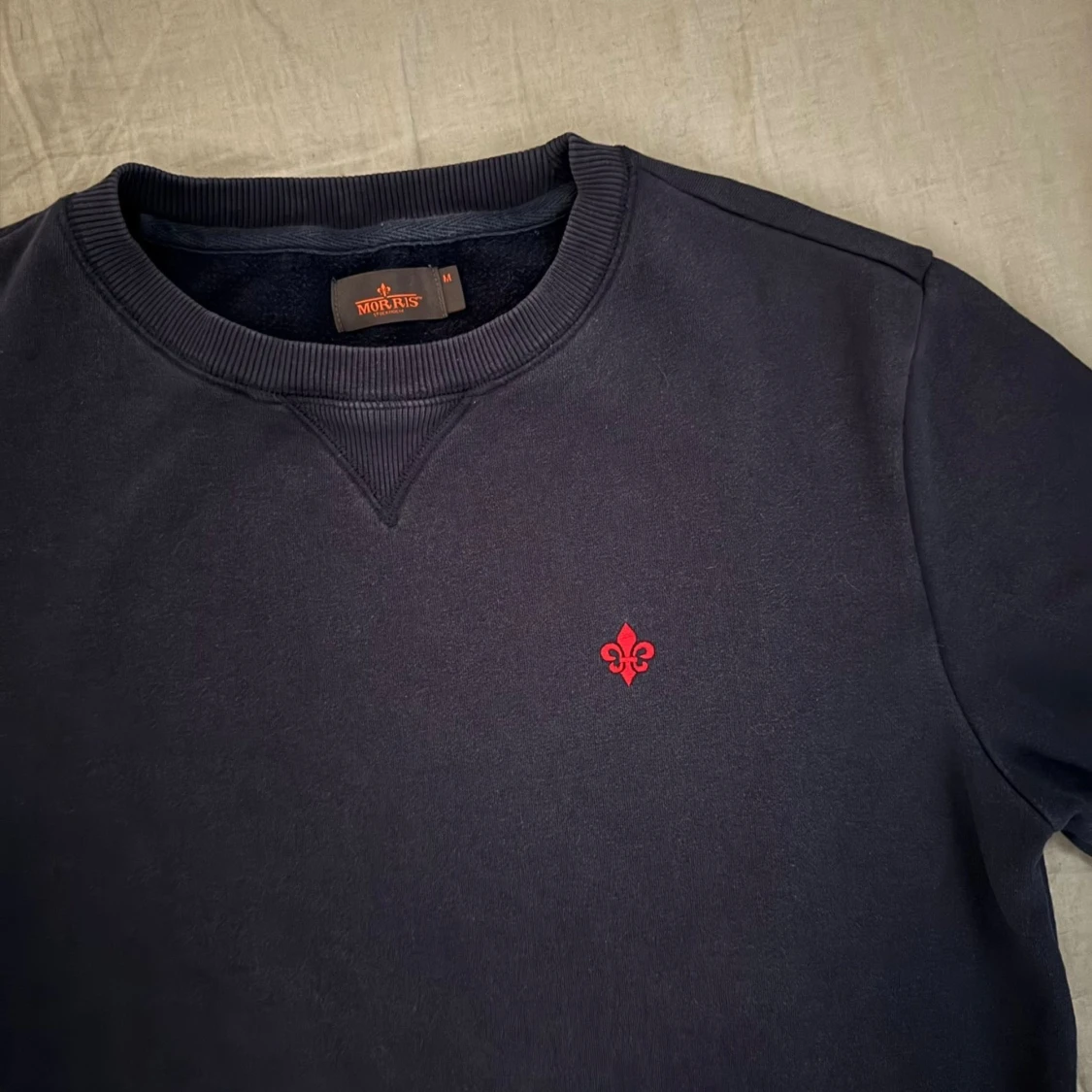 Mörkblå sweatshirt från Morris - 3