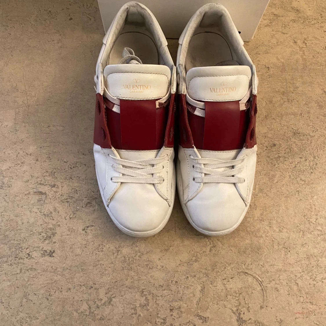 Valentino Garavani Open sneakers vit/röd - 1