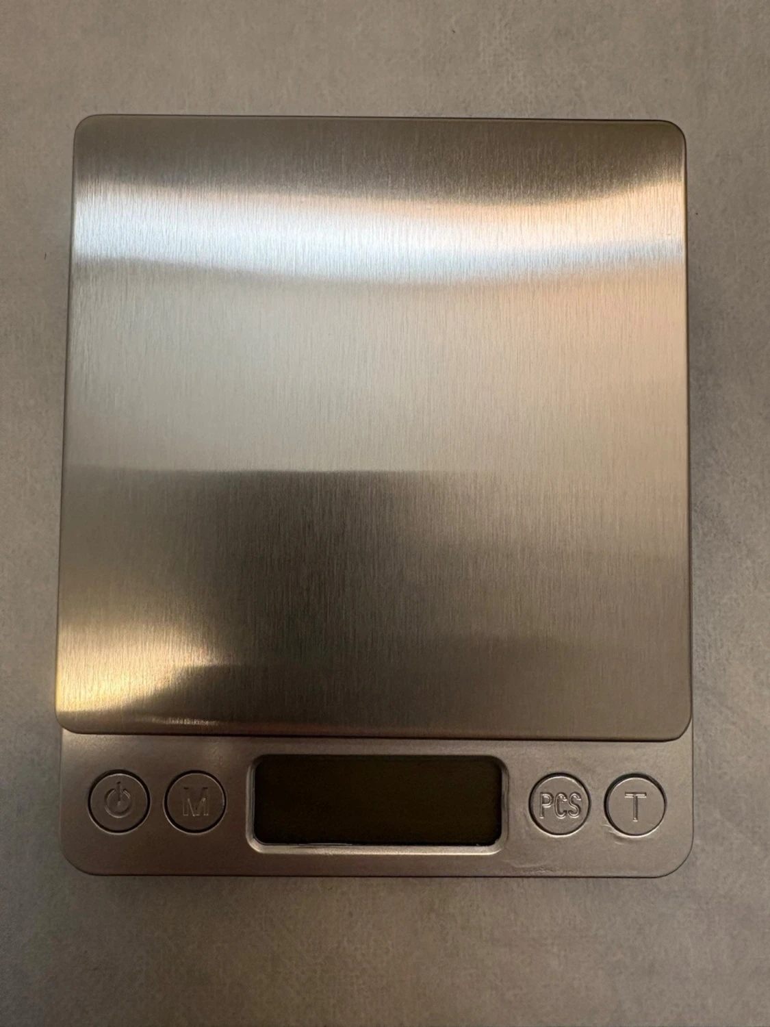 Digital köksvåg i rostfritt stål - 1