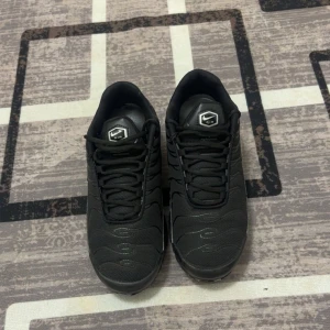 Svarta Nike TN  - Säljer ett par Nike TN skor. Mycket bra skick knappt använda. Passar dig som har storlek 42-43 