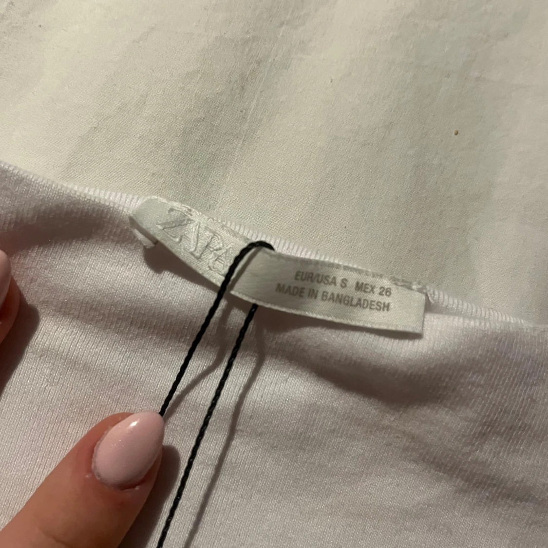 Vit ärmlös polotopp från Zara - 2