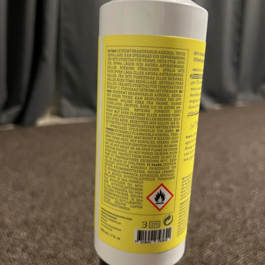 Torrschampo i skumformat  - 2