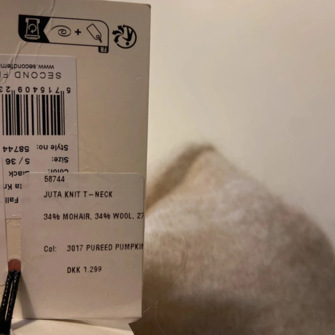 Randig polotröja Second Female - 2