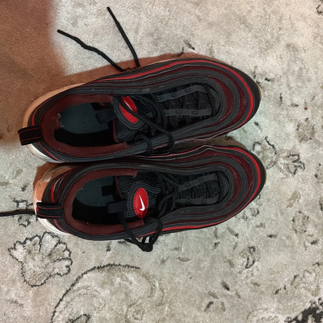 Nike Air Max 97 svart/röd sneakers