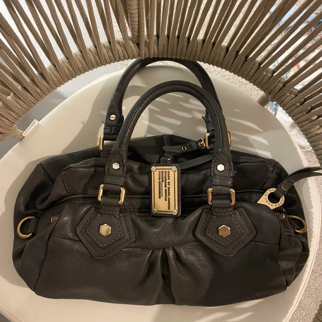 Grå grön handväska från Marc by Marc Jacobs - 3