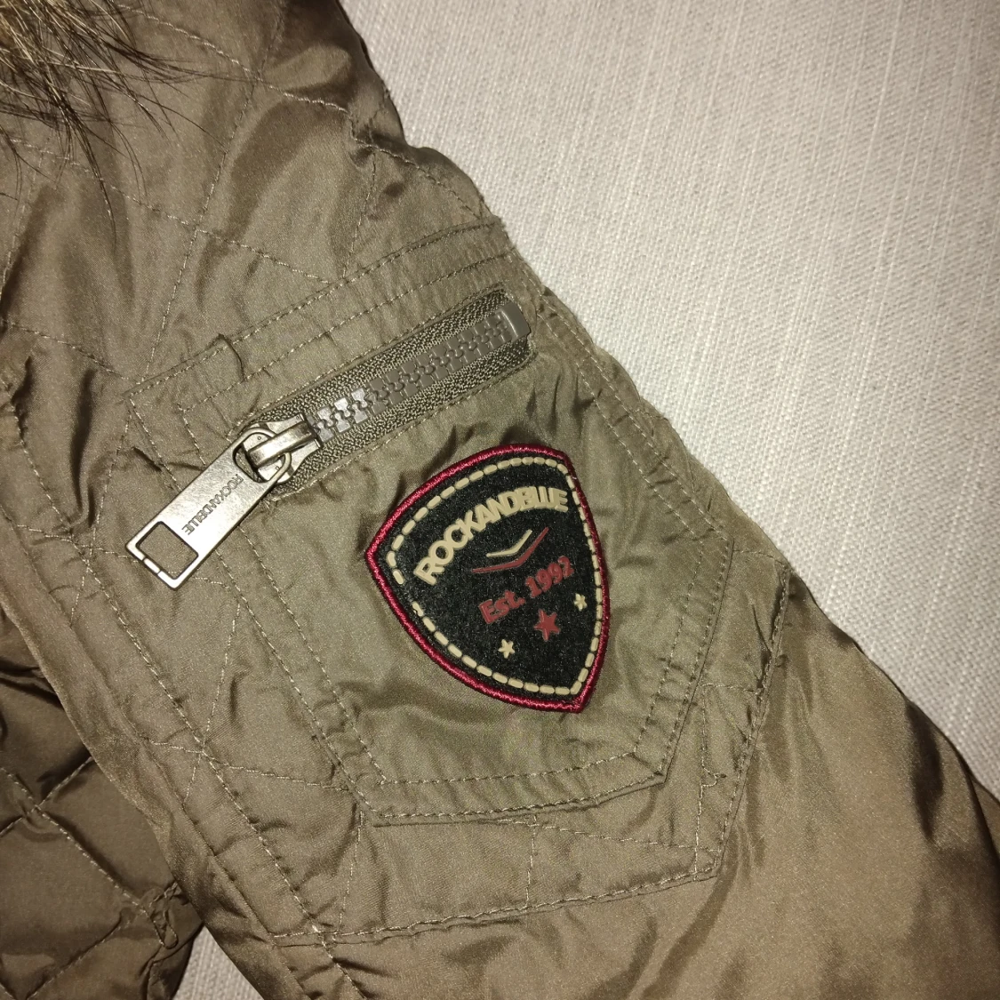 Olivgrön dunjacka Rockandblue - 3