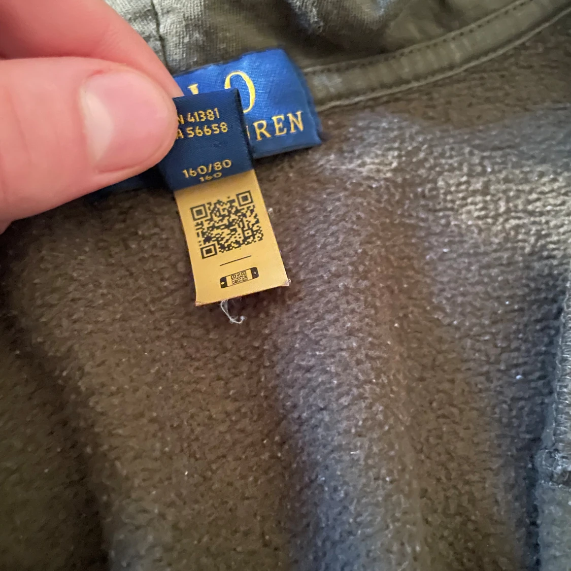 Olivgrön hoodie från Polo Ralph Lauren - 3