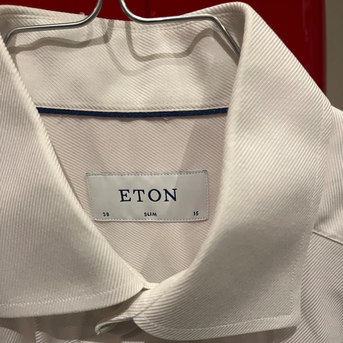 Vit slim fit skjorta från Eton - 1