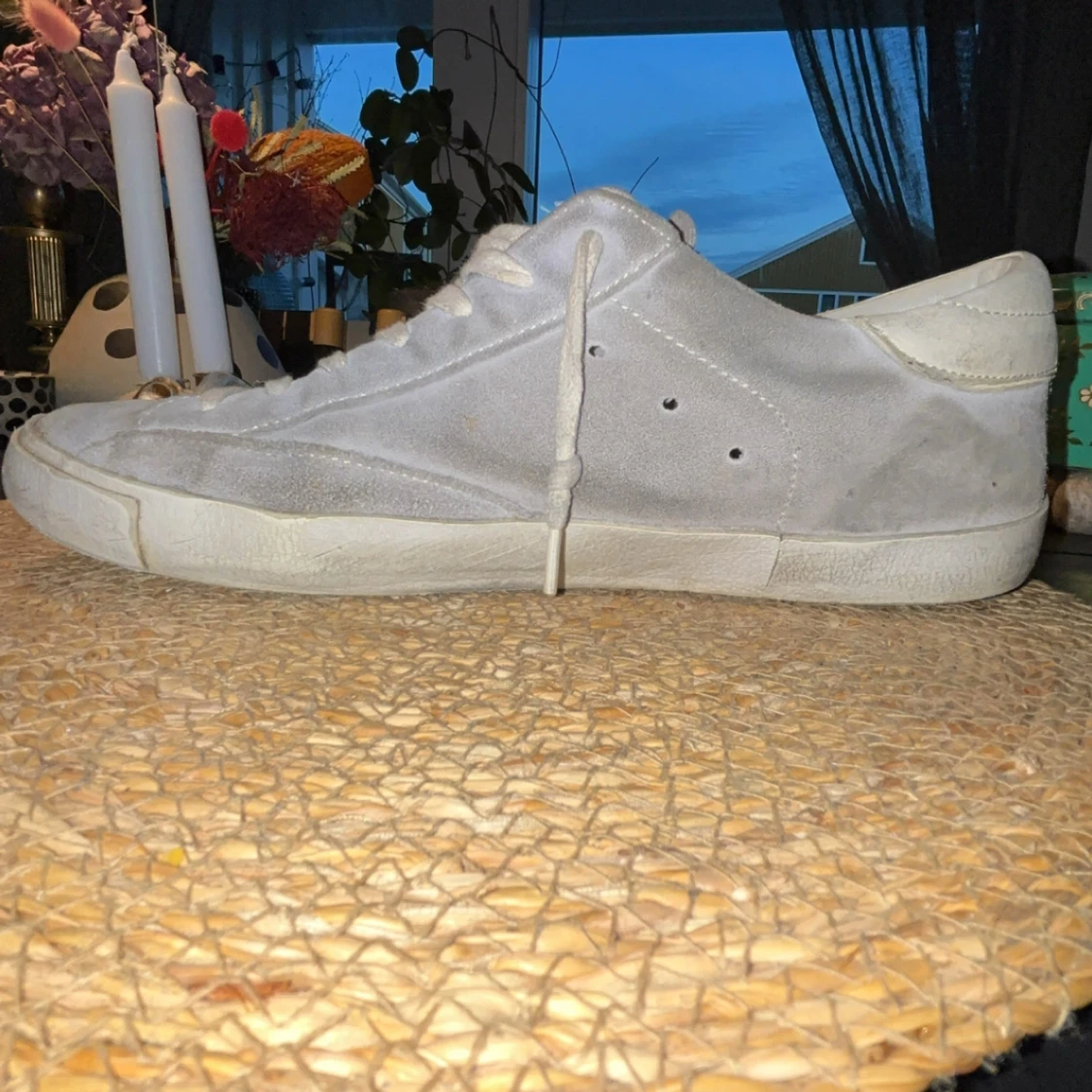 Philippe Model gråa mockasneakers - 2