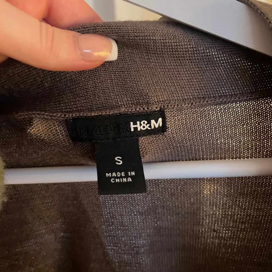 Brun omlottkofta från H&M - 1