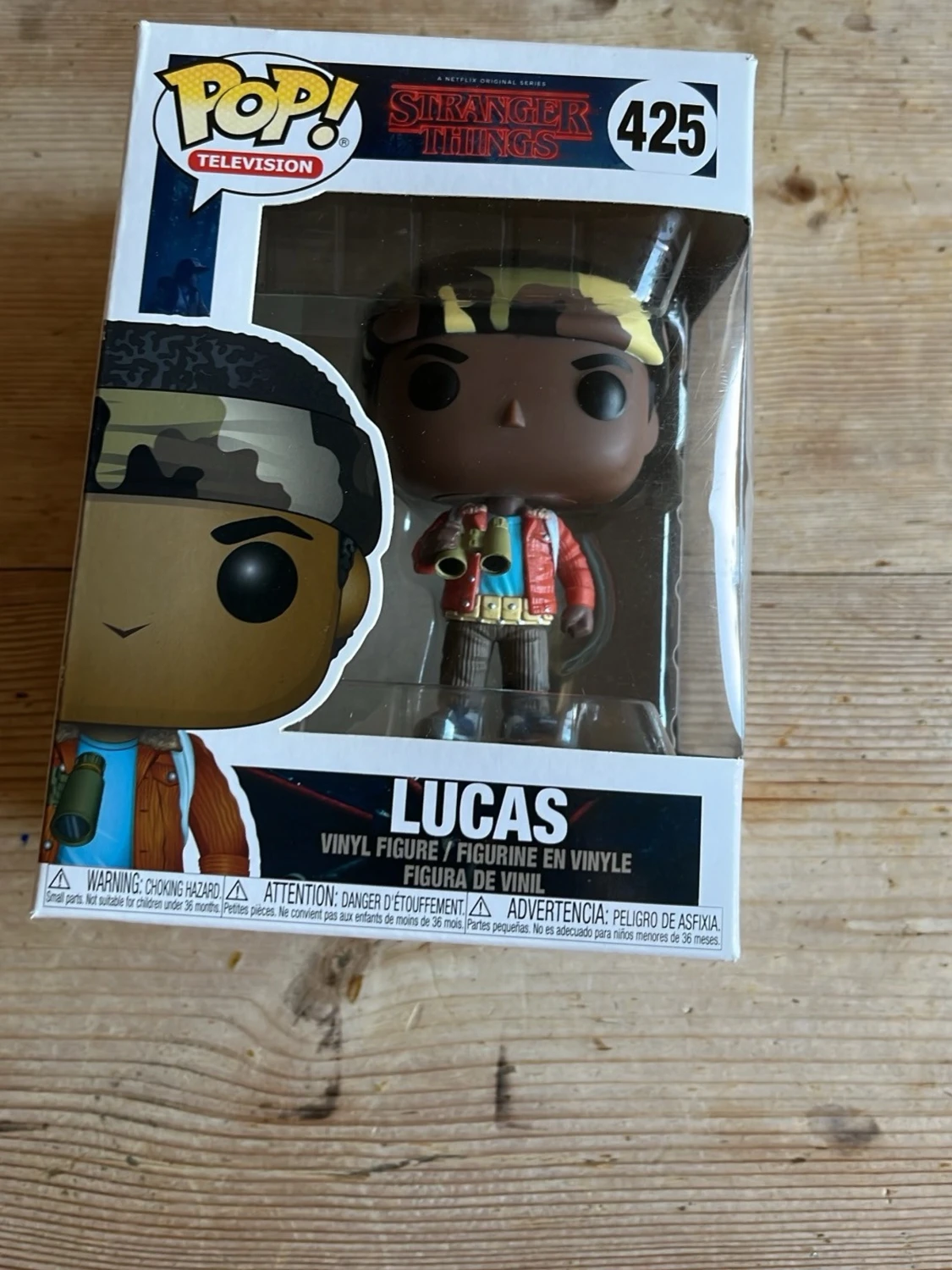 Lucas funko pop från stranger things