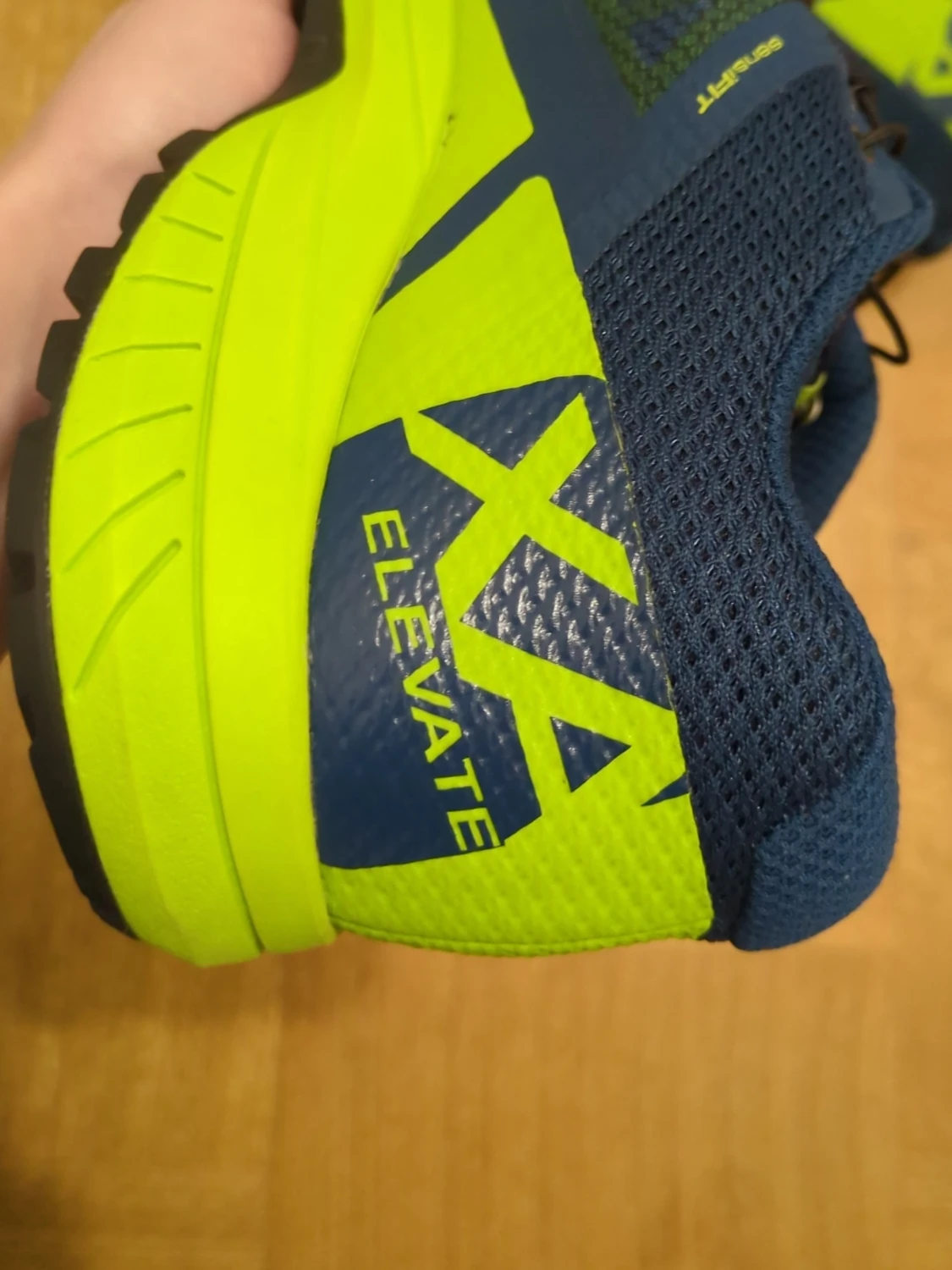 Salomon XA Elevate blå/gula sneakers - 3