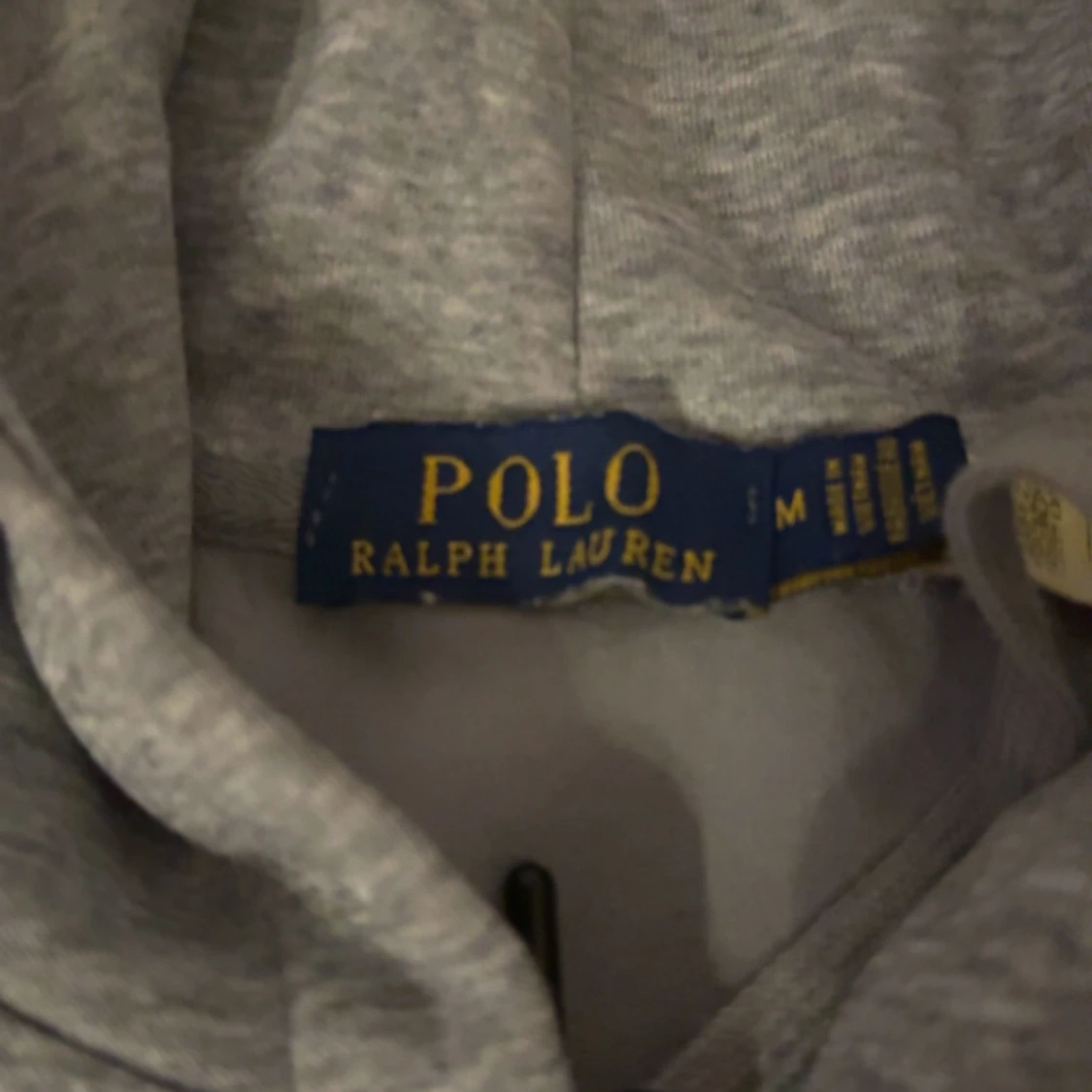 Grå zip up från Polo  - 1