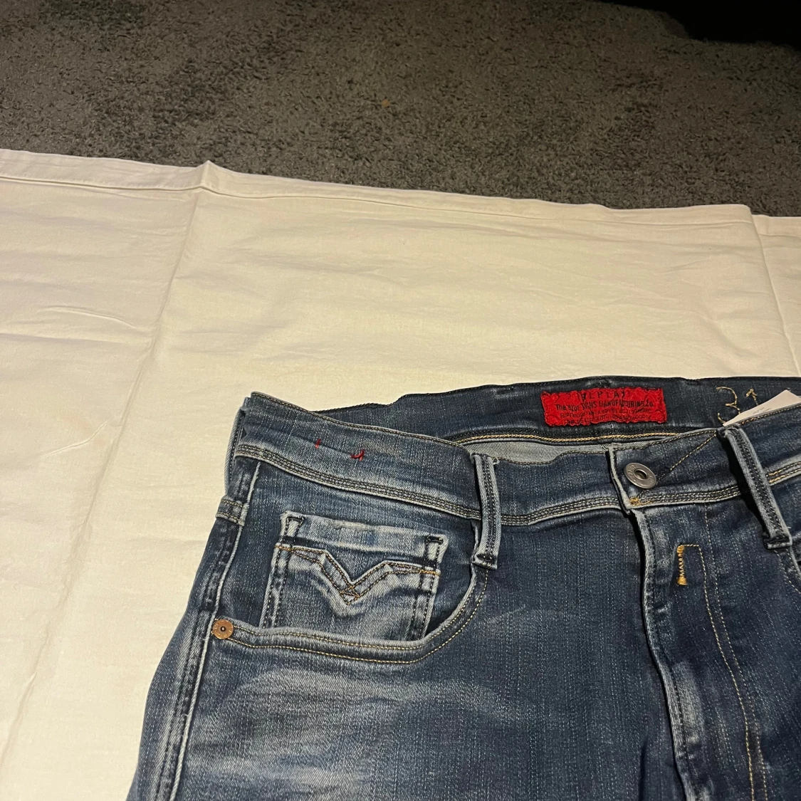 Replay Anbass jeans blå herr 31/32