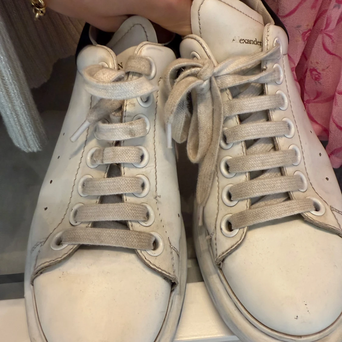 Alexander McQueen vita sneakers - 2