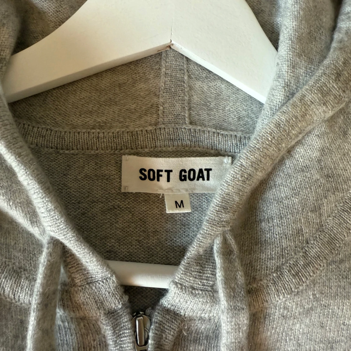 Soft Goat Ziphoodie i Kaschmir - 3