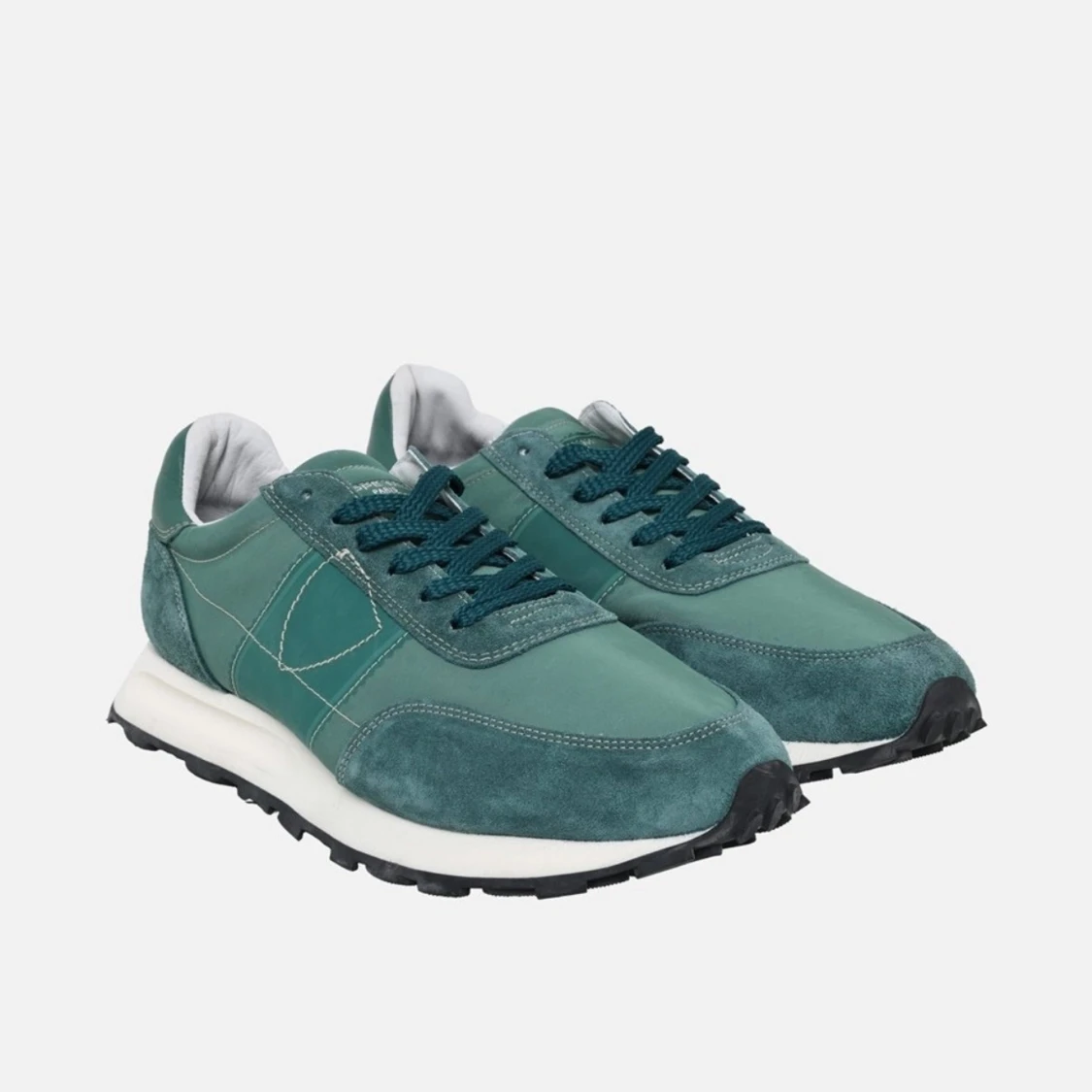 Gröna sneakers från Philippe Model