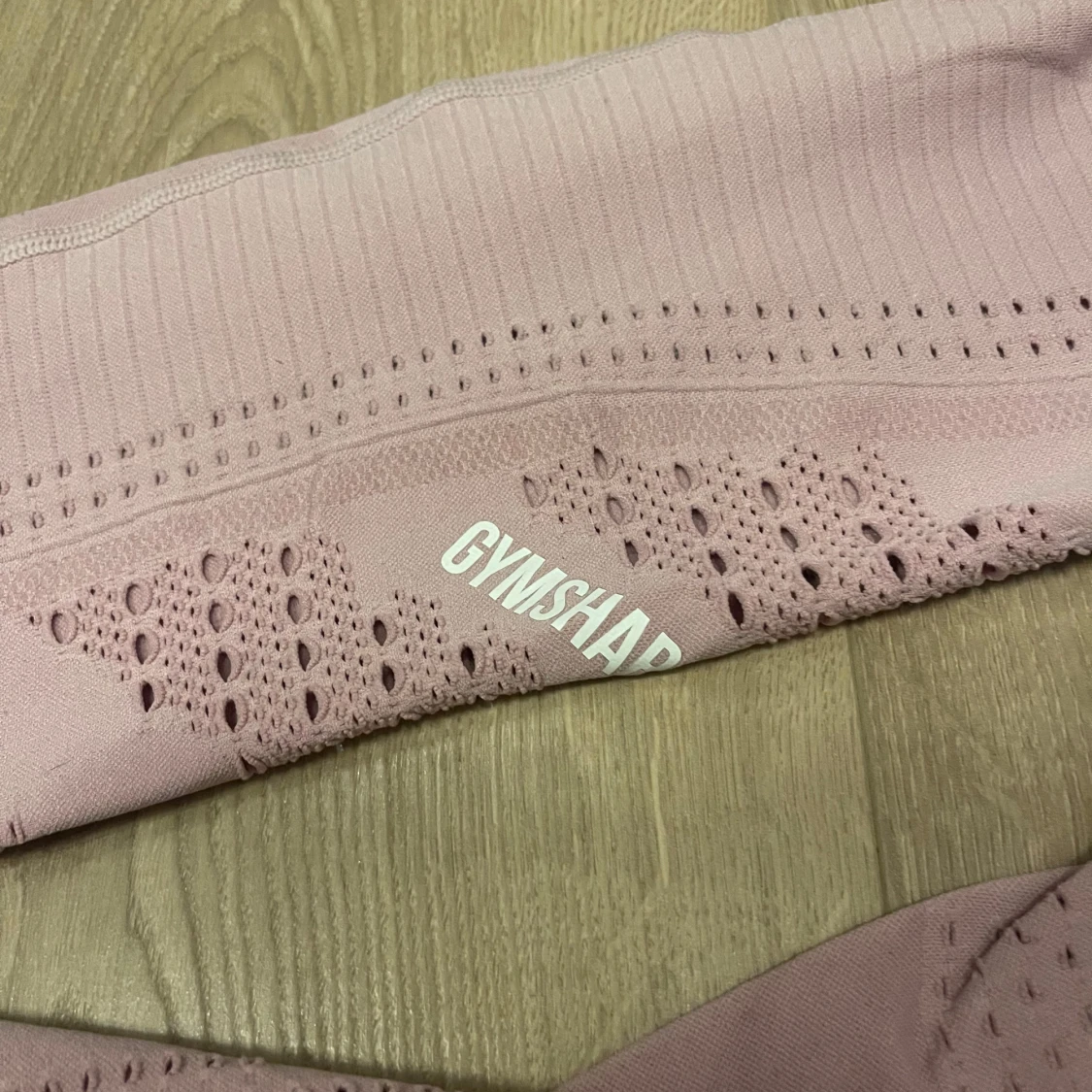 Rosa seamless leggings från Gymshark - 3