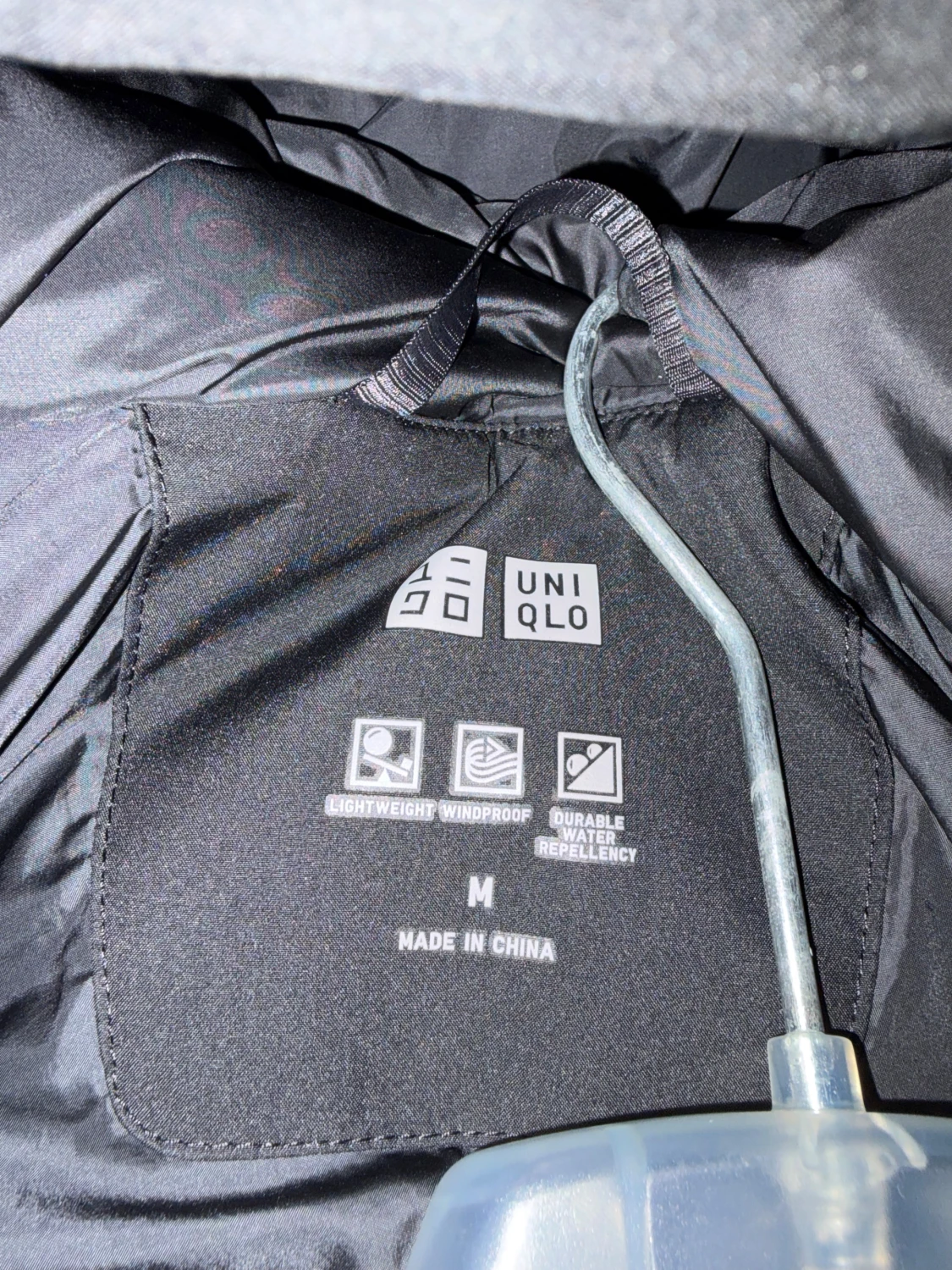 Svart pufferjacka från Uniqlo M - 1