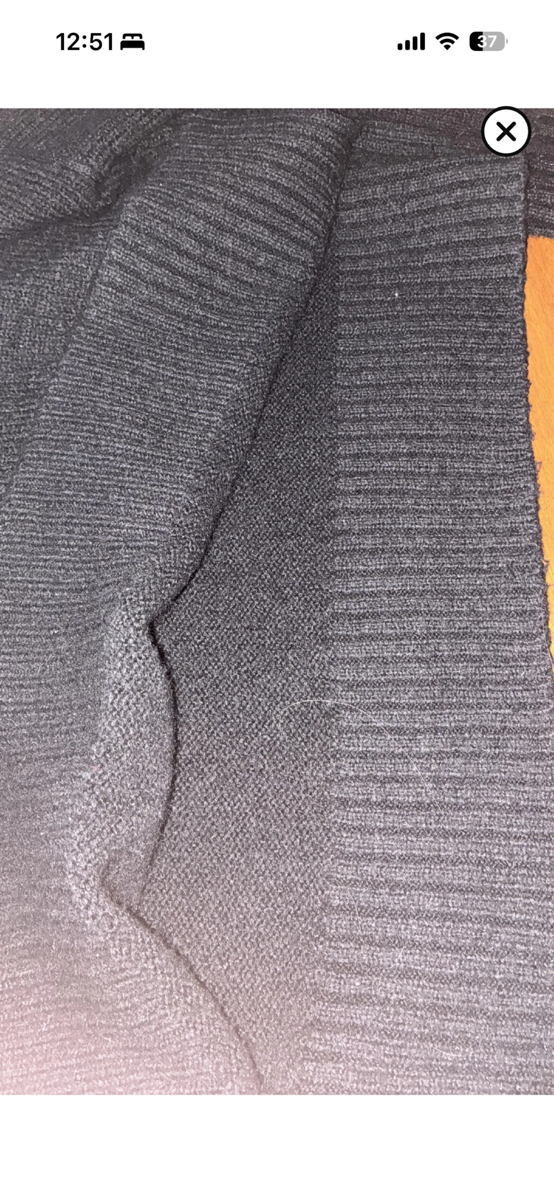 Svart oversized stickad tröja - 3