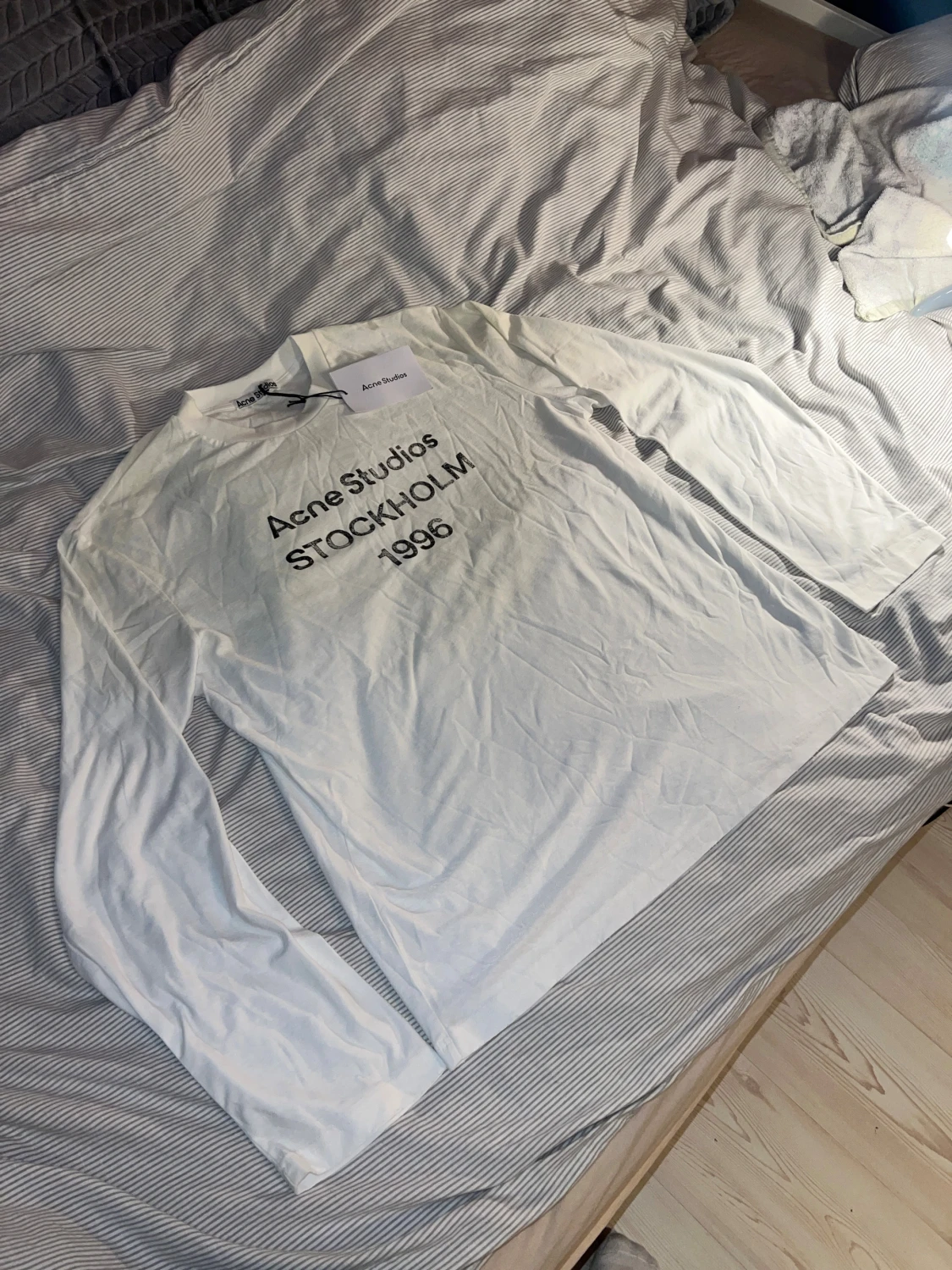 Vit långärmad Acne Studios tröja - 5