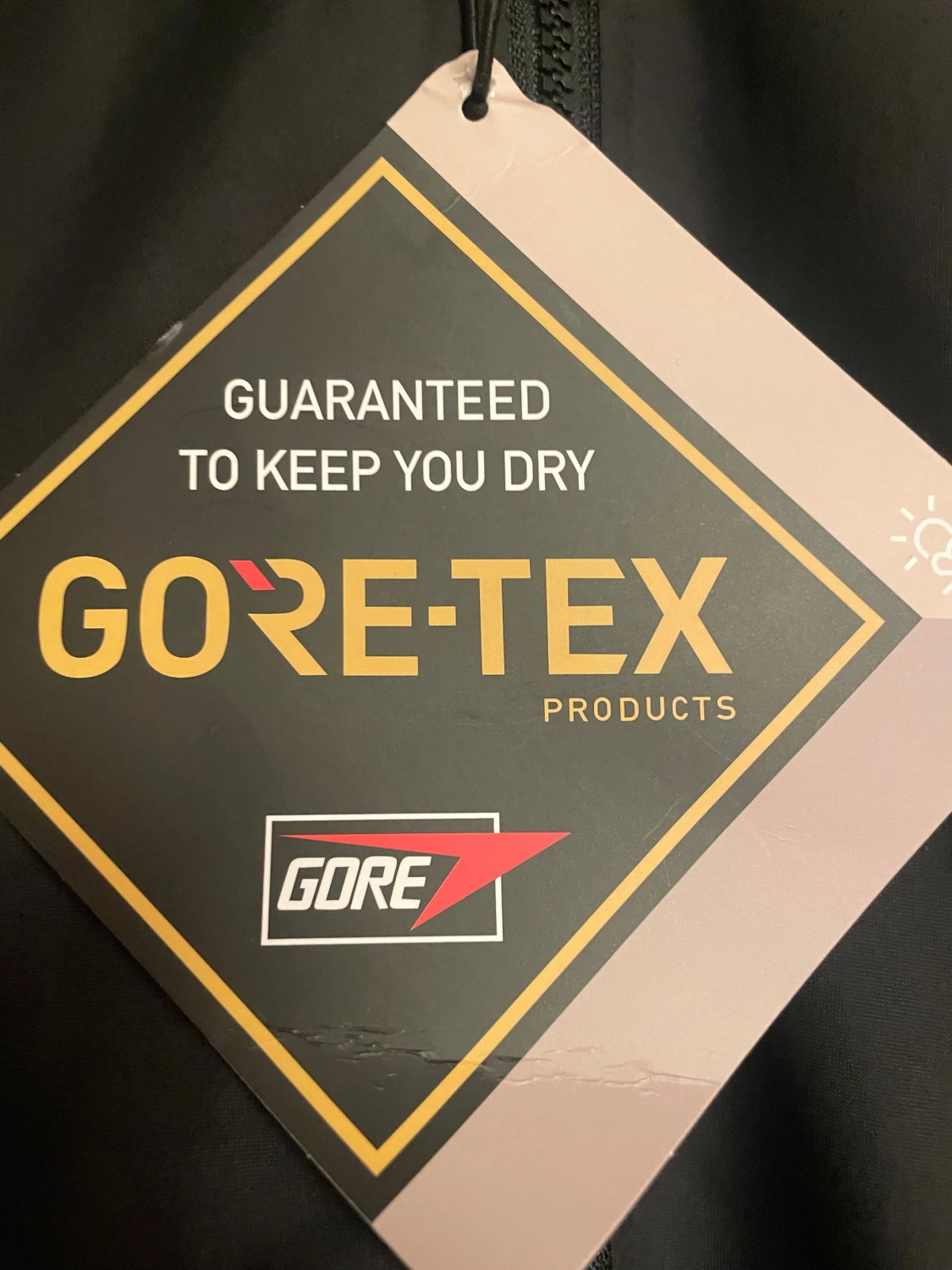 Svart Patagonia vinterjacka med huva! - 5