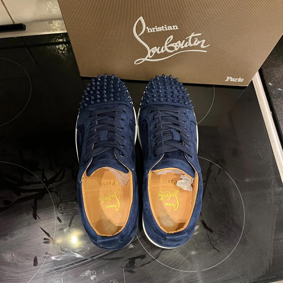  Christian Louboutin sneakers med nitar - 2