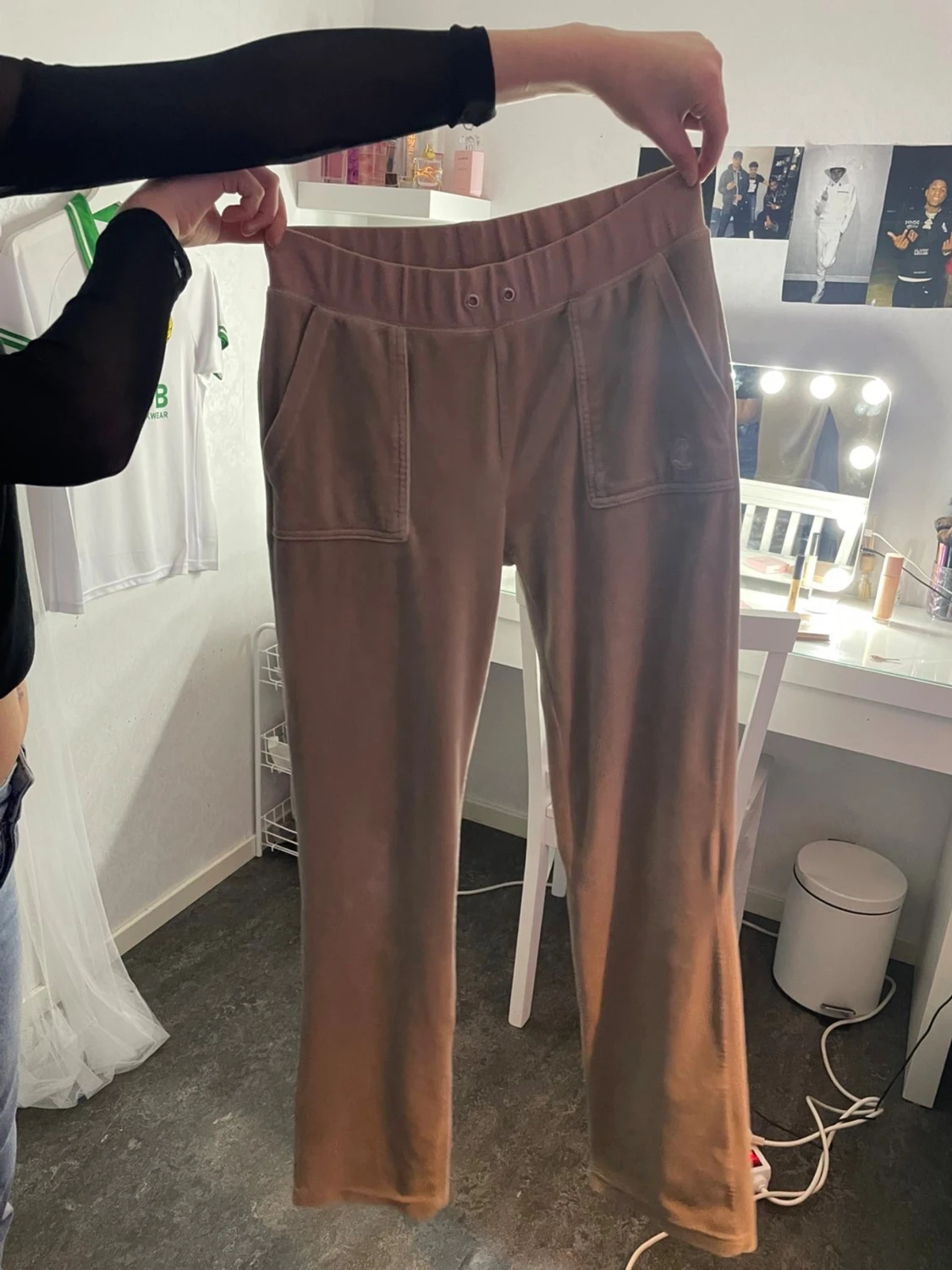 Beige mjukisbyxor Juicy Couture S - 3