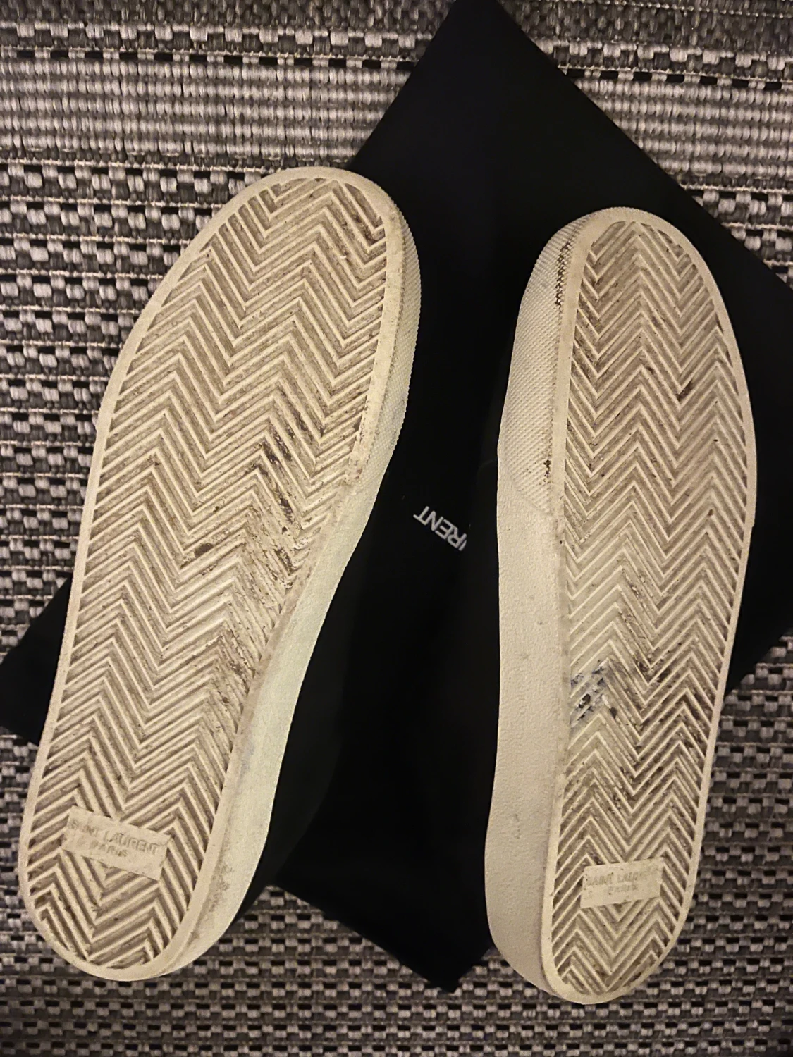 Svarta Saint Laurent sneakers - 1