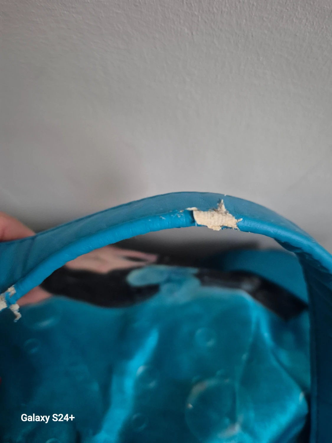 Blå axelväska Fantasy Model med delfiner - 3