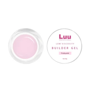 Frosty pink gele - Gelé från Luunails, ca 95% kvar om inte mer, endast testad en gång på en övnings nagel! 30g