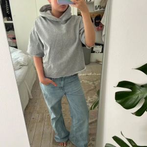 Arket hoodie - Grå skitsnygg hoodie från arket som jag klippt av