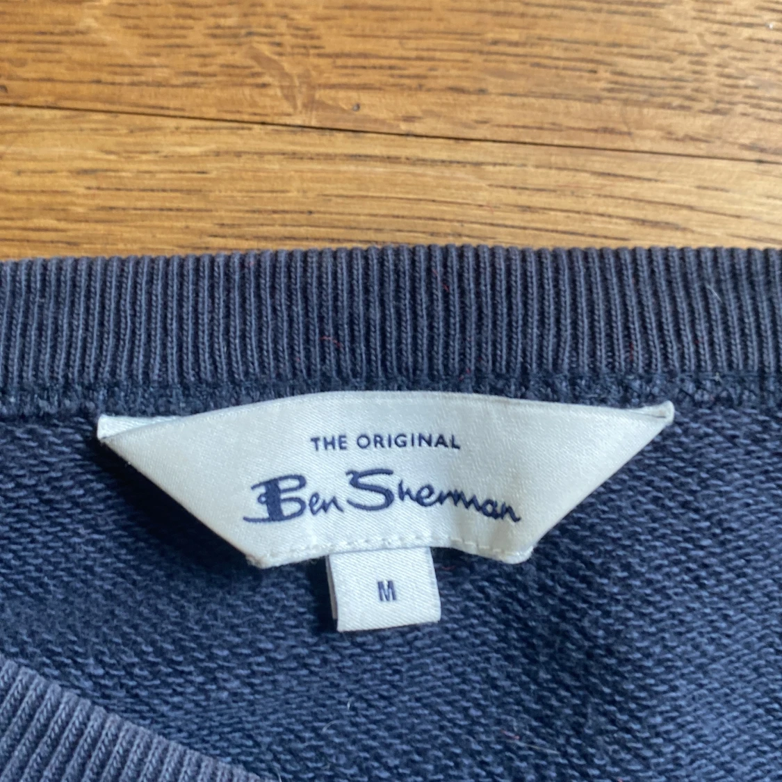 Blå sweatshirt Ben Sherman med target - 2