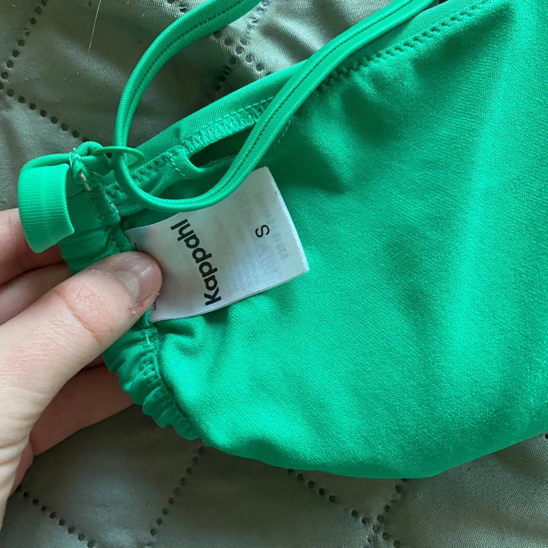 Grön trekantsbikini från Kappahl - 2