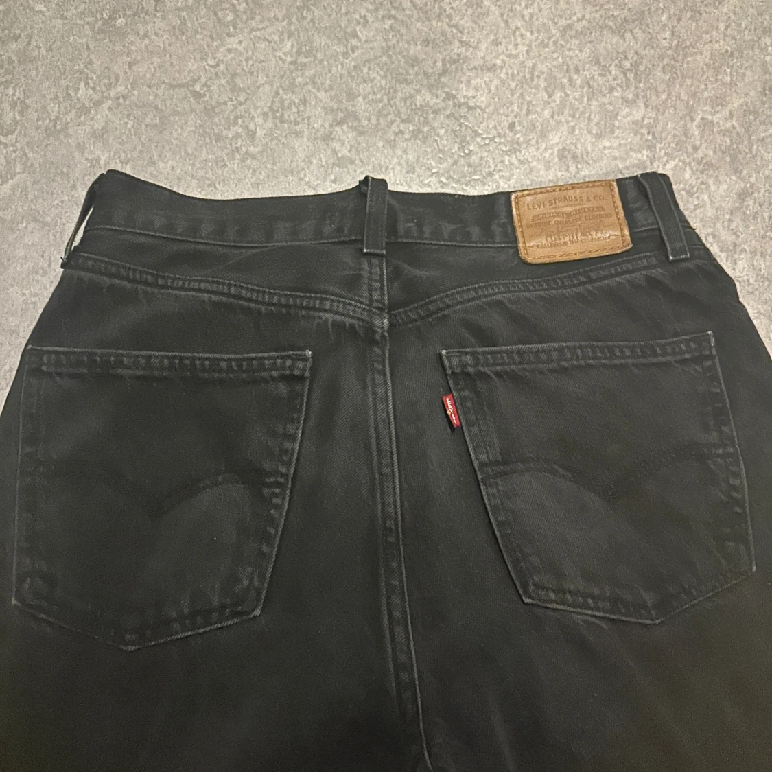 Svarta Levi's 505 jeans slim straight fit - 2