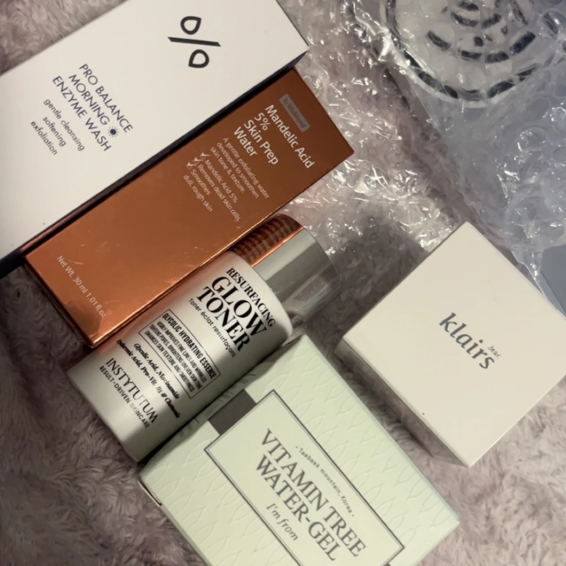 Instytutum Glow Toner & Klairs Vitamin E