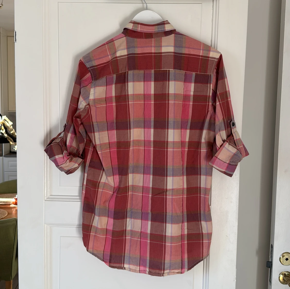 Rutig röd skjorta från Dr Denim - 2