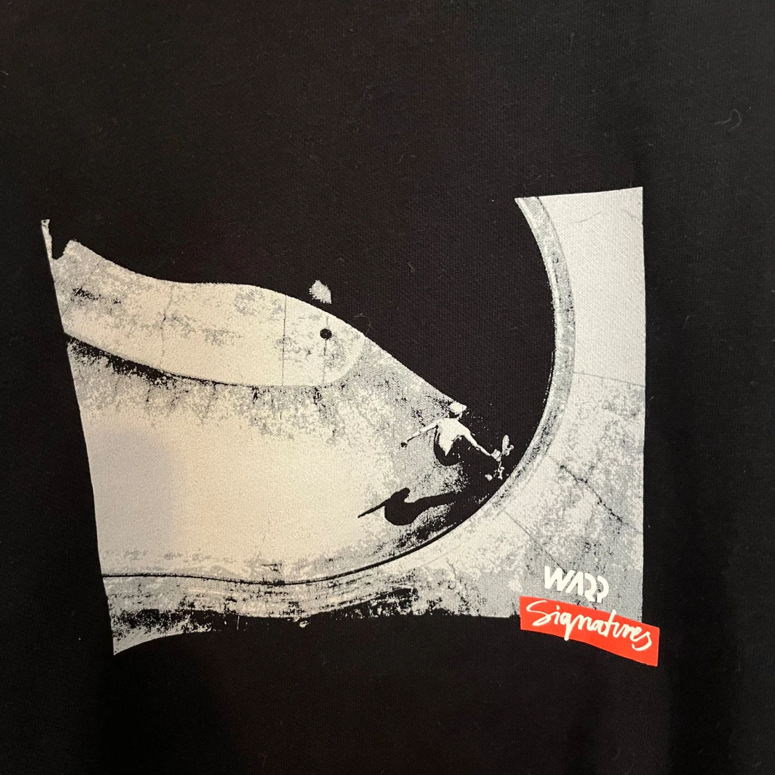 Svart långärmad tröja från Warp - 3