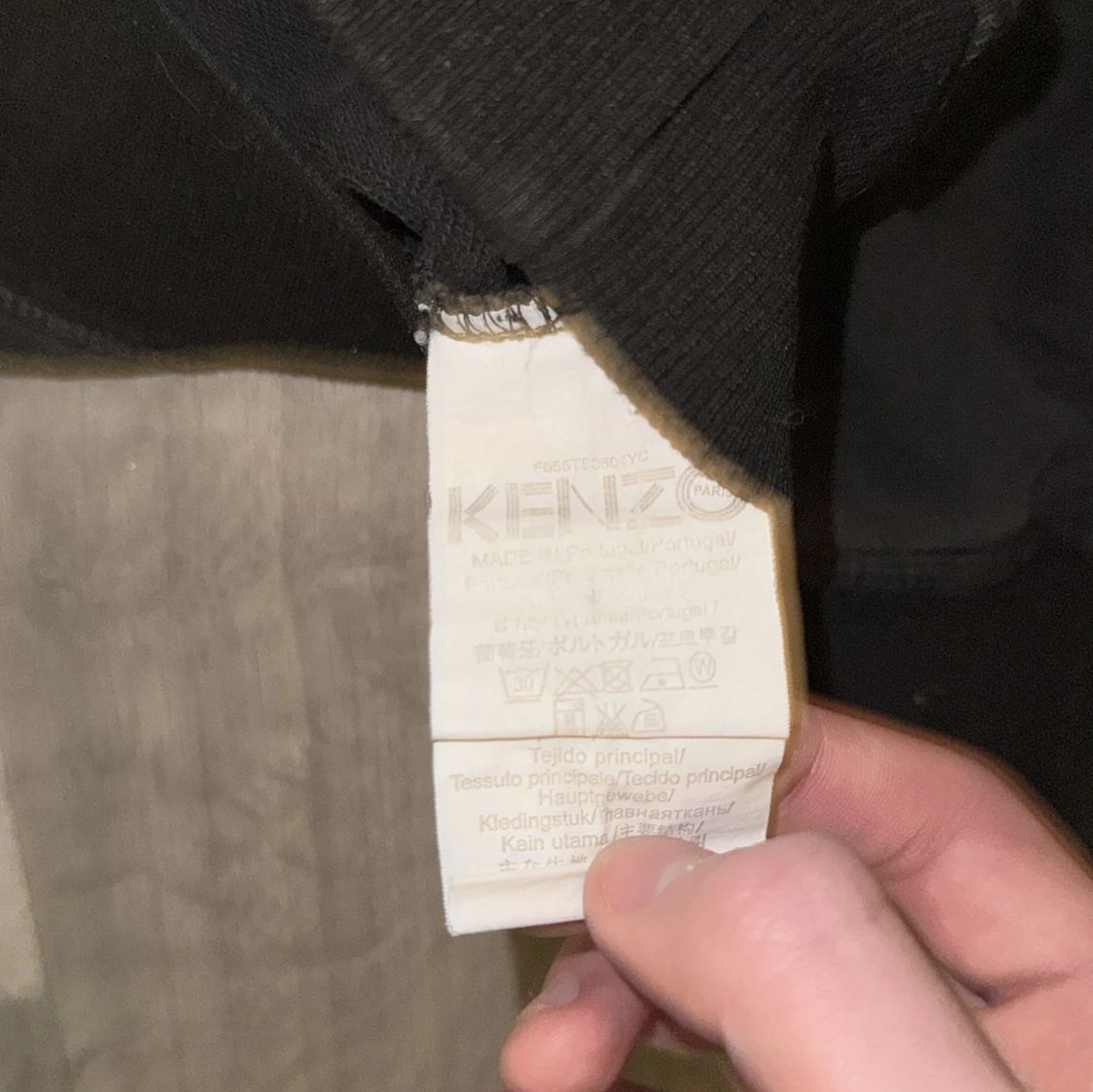 Svart Kenzo sweatshirt med tiger - 3