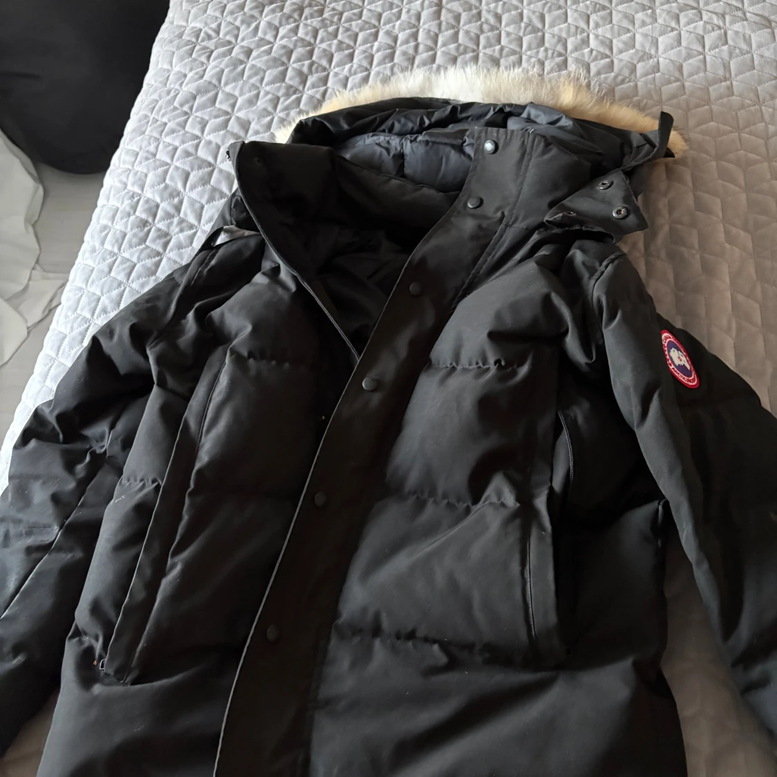 Svart Canada Goose wyndham - 2