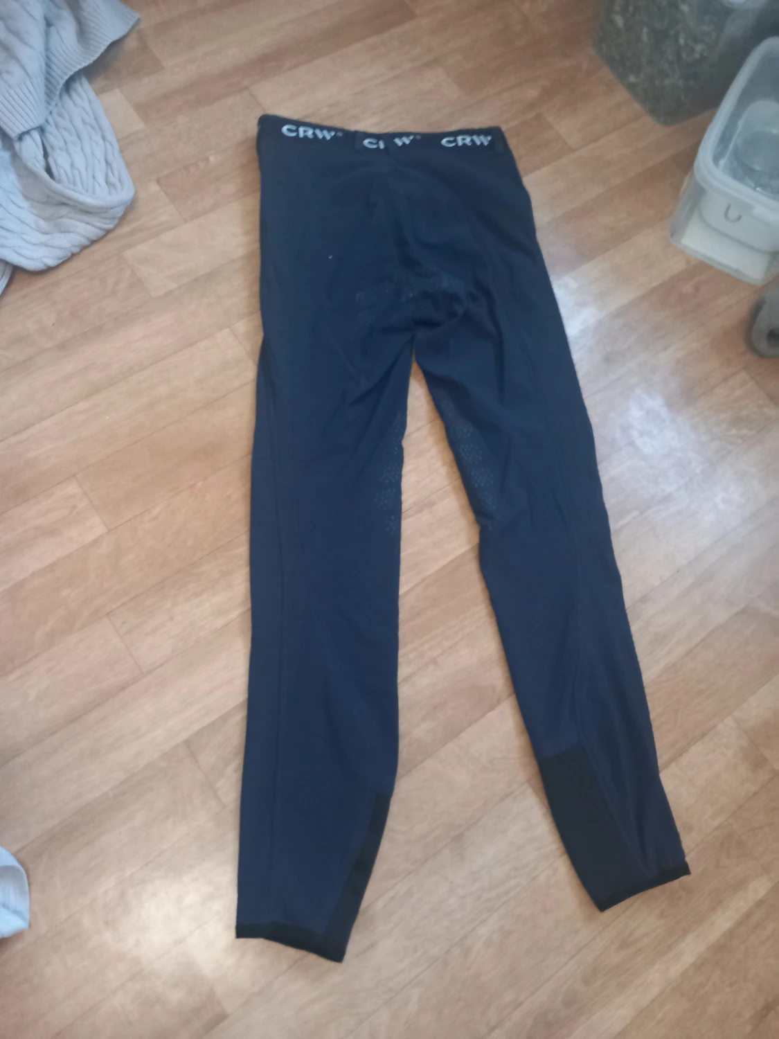 Mörkblå ridbyxor från CRW Grip - 4