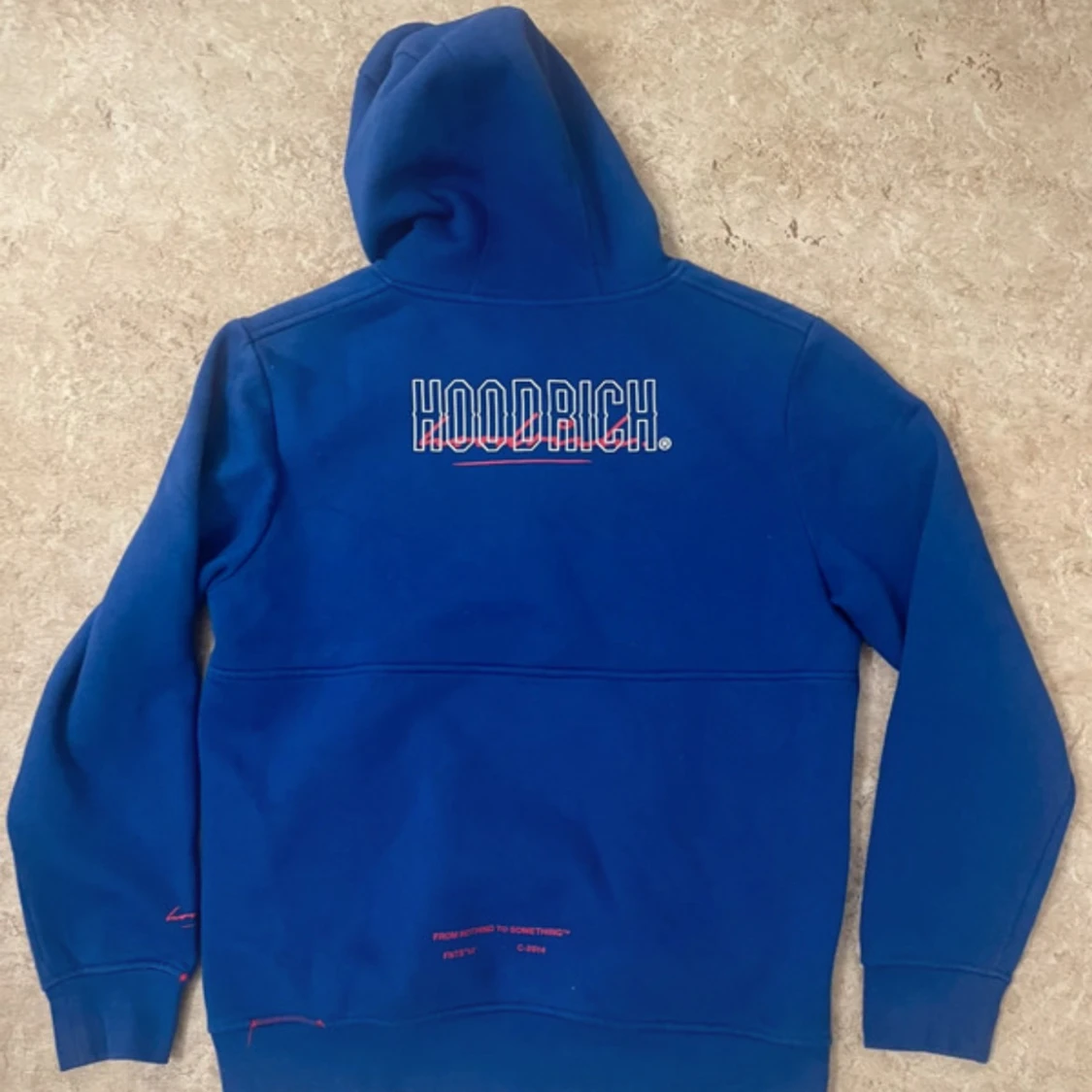 Blå HOODRICH hoodie med tryck - 1