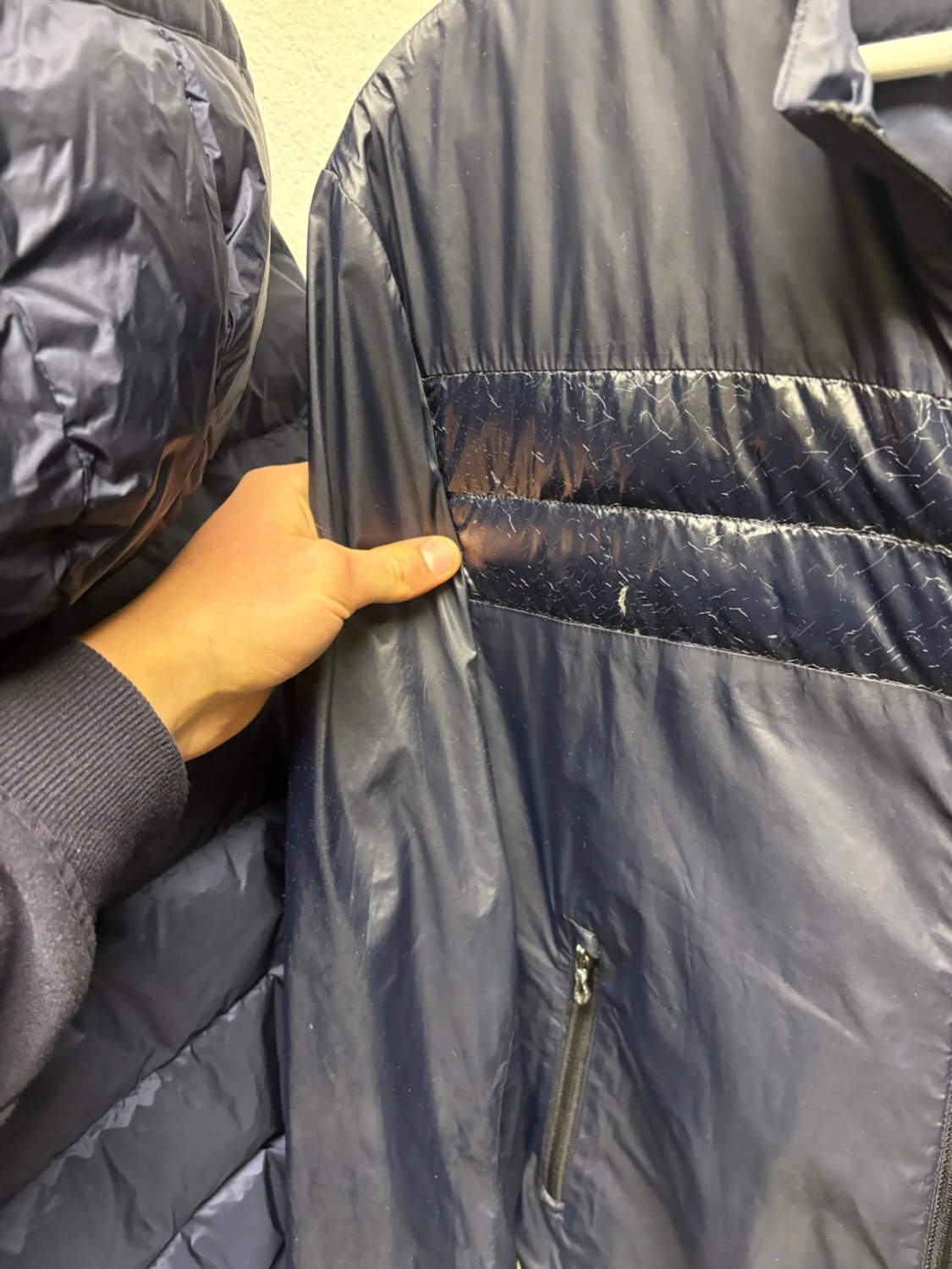 Colmar vindjacka med dunblandning   - 3