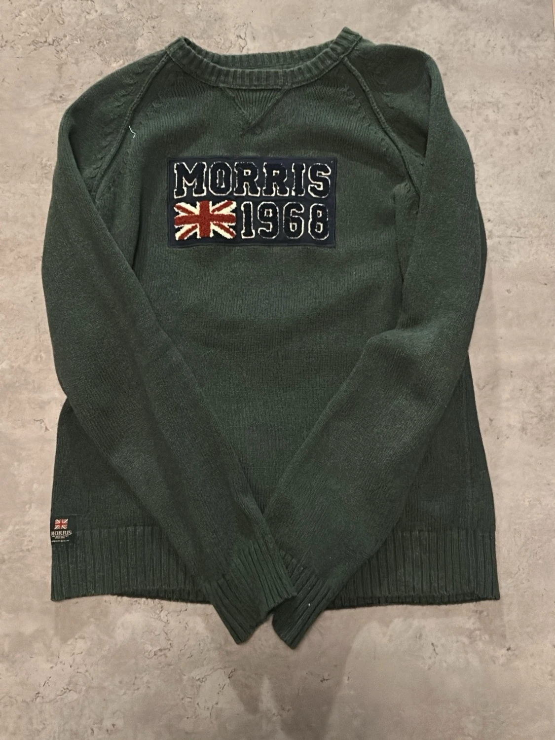 Grön stickad tröja från  Morris  - 1