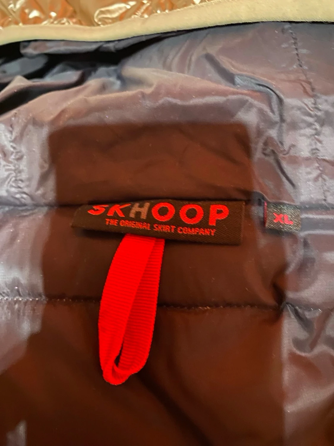 Guld pufferjacka från Skhoop XL - 1