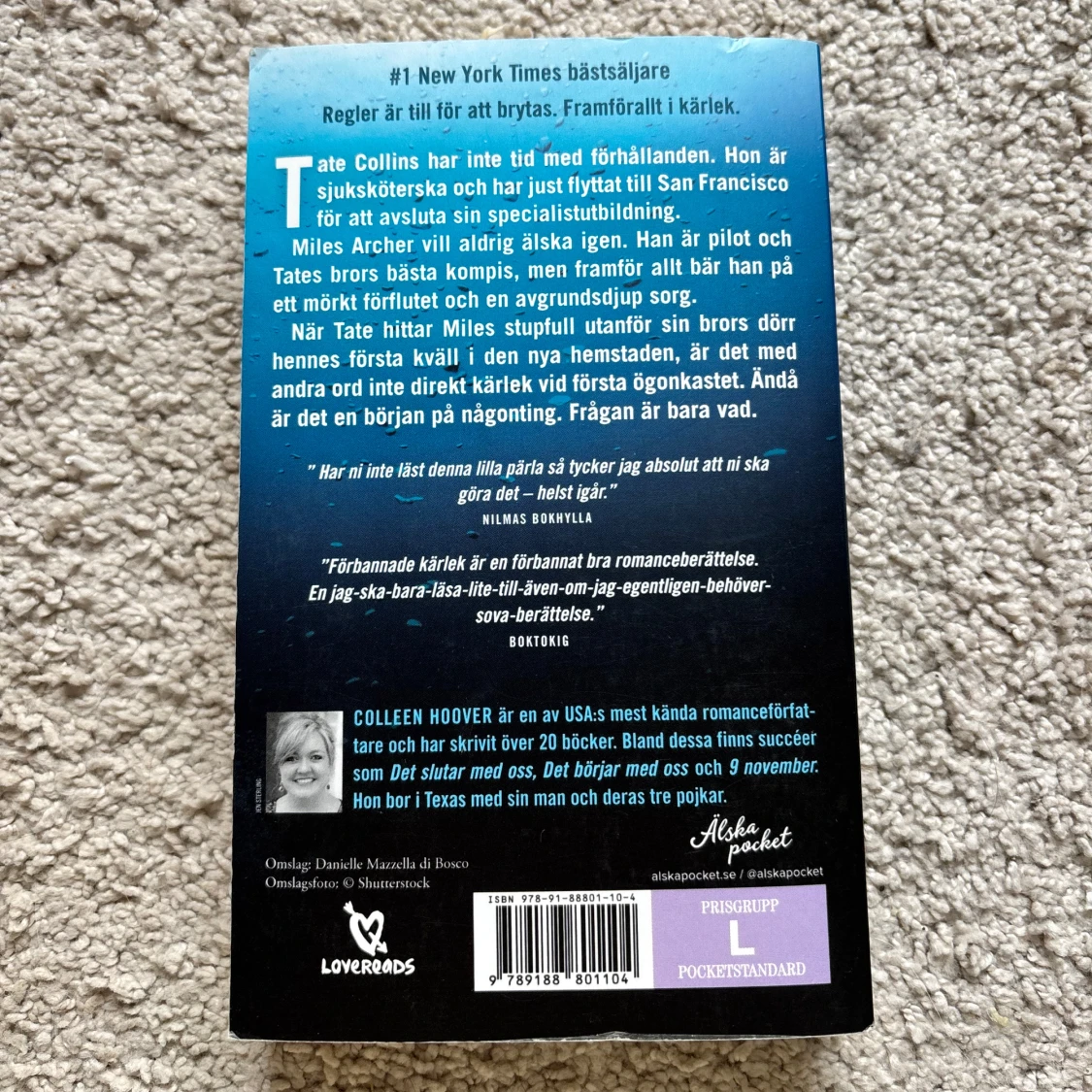 Förbannade kärlek - Colleen Hoover - 1