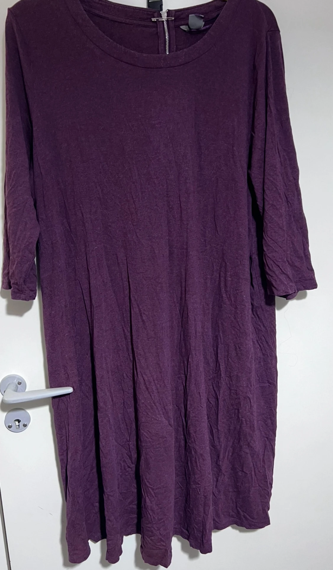 Lila långklänning från Lindex 2XL - 1