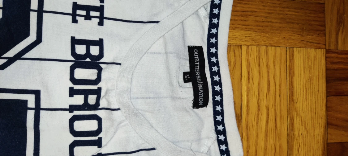 Randig t-shirt Outfitters Nation S - 1